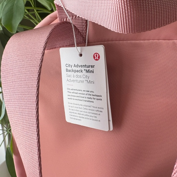 Lululemon City Adventurer Backpack Mini Pink Peony - Picture 6 of 14